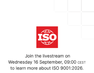 Pridružite se predstavljanju ISO 9001 uživo
